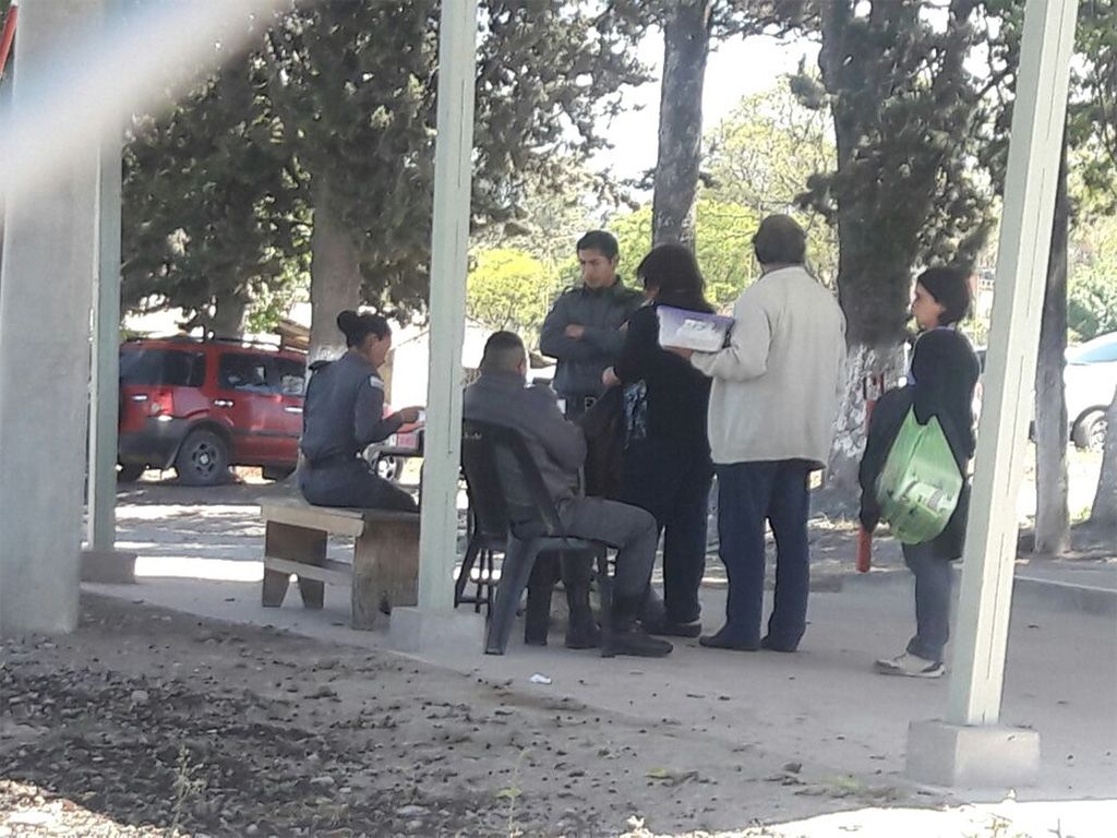 Familiares se registran