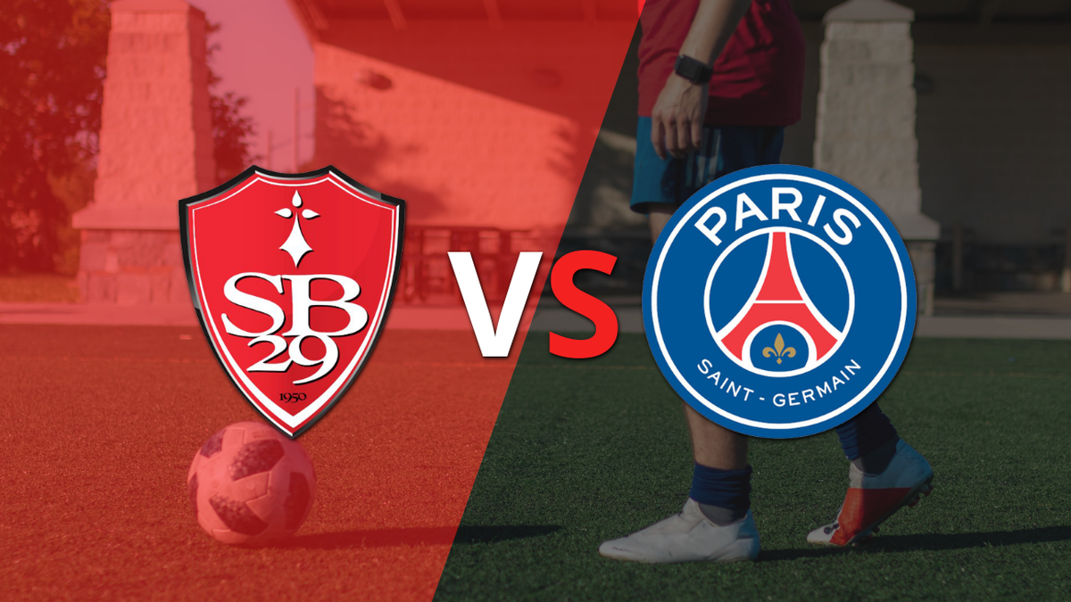 PSG apabulló a Stade Brestois y se ilusiona