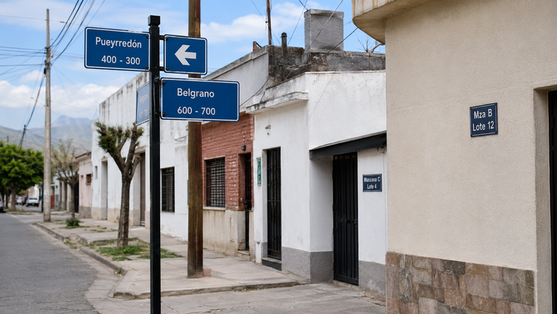 “Para cualquier tipo de servicio te piden calle y número, es un derecho esencial de cualquier ciudadano contar con la identificación de su propiedad”. (imagen con IA)