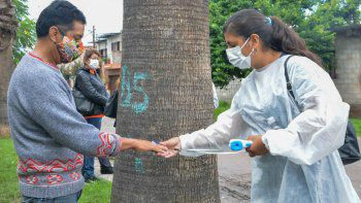 Detección de casos de covid-19 en Jujuy. /Foto: Prensa Gobernación