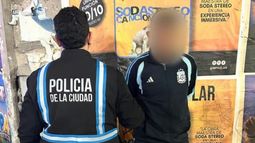 Tenían pedido de captura, fueron a ver la despedida de Messi y terminaron detenidos.