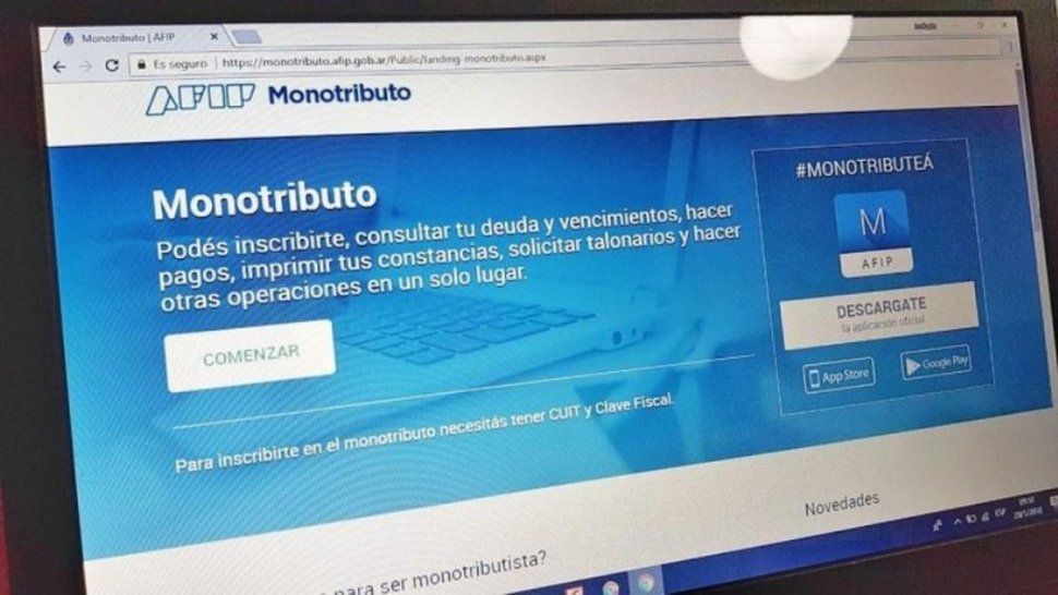 Desde el 1ero de enero de 2020 habrá nuevas escalas para el Monotributo