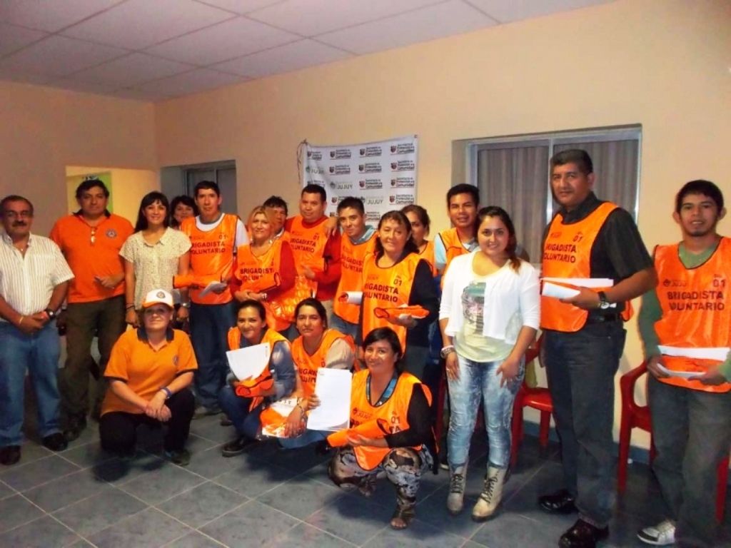 Brigadistas voluntarios