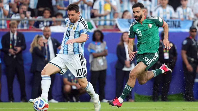 Goleada de Argentina a Argelia (Foto: Reuters)
