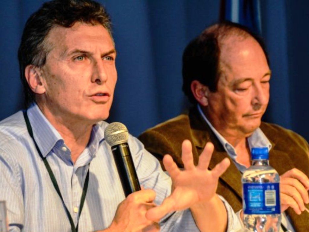 Mauricio Macri y Ernesto Sanz