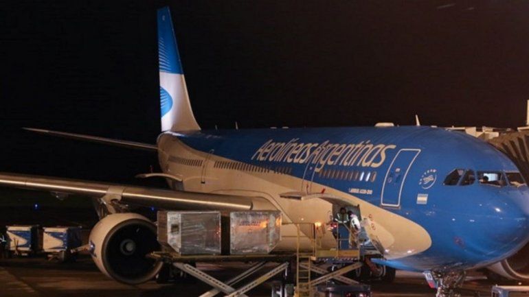 Avión a Rusia para traer vacunas (Foto ilustrativa)