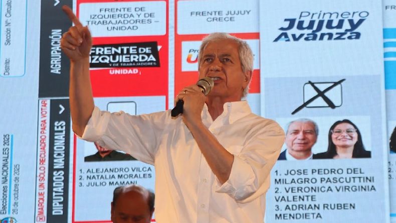 Candidato por el Frente Primero Jujuy Avanza, Pedro Pascuttini