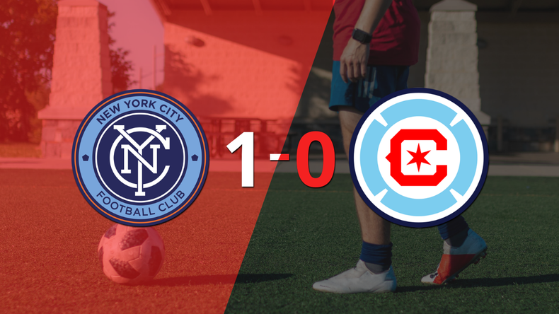 Chicago Fire no pudo en su visita a New York City FC y cayó 1-0