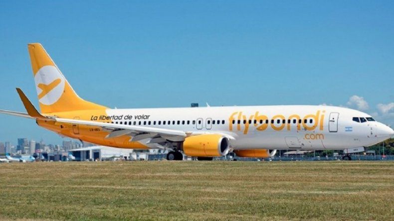 Flybondi canceló 33 vuelos este fin de semana
