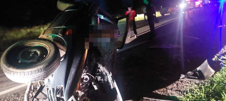 Fatal accidente en San Pedro.