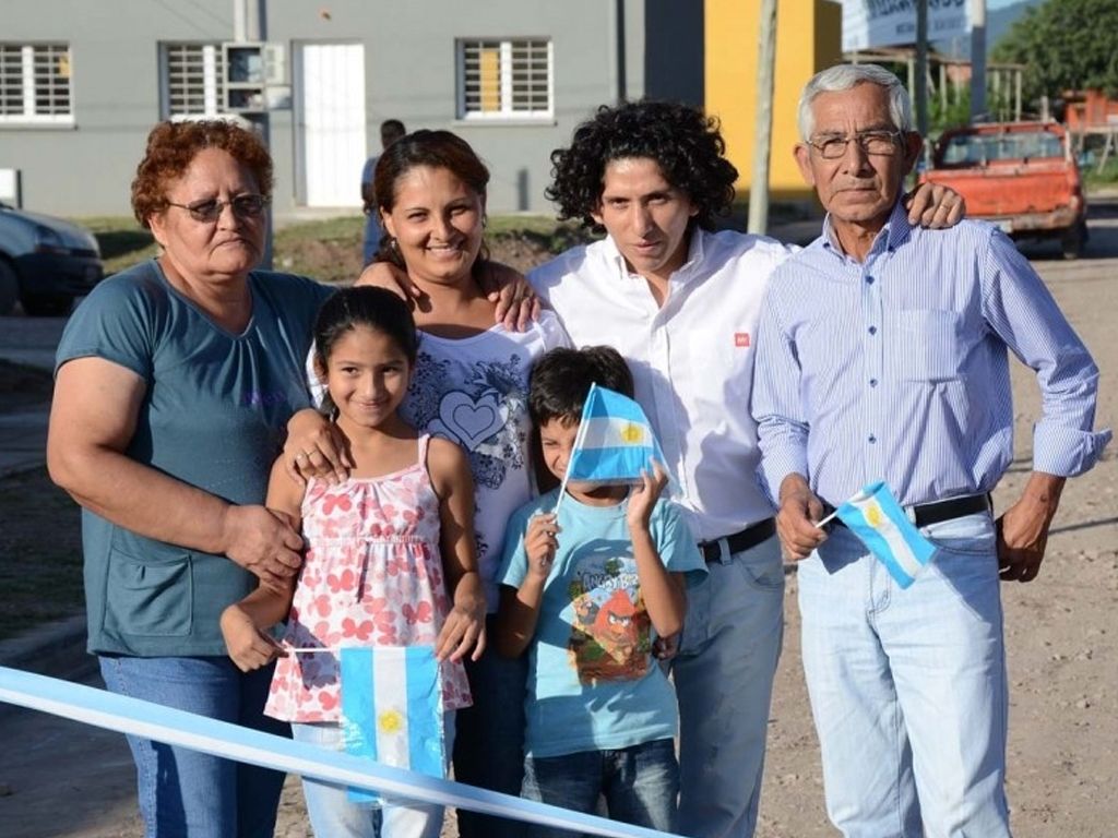 Familia beneficiada