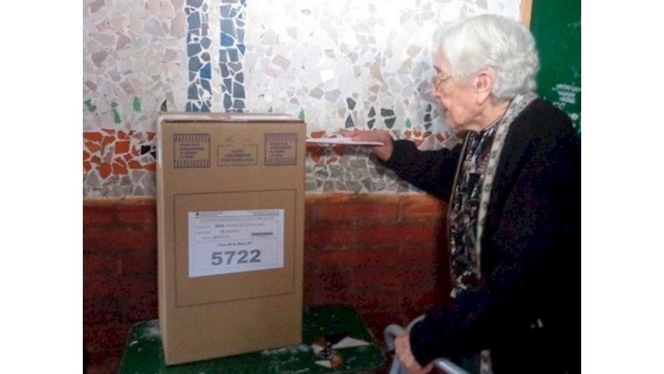 Mujer de 102 años