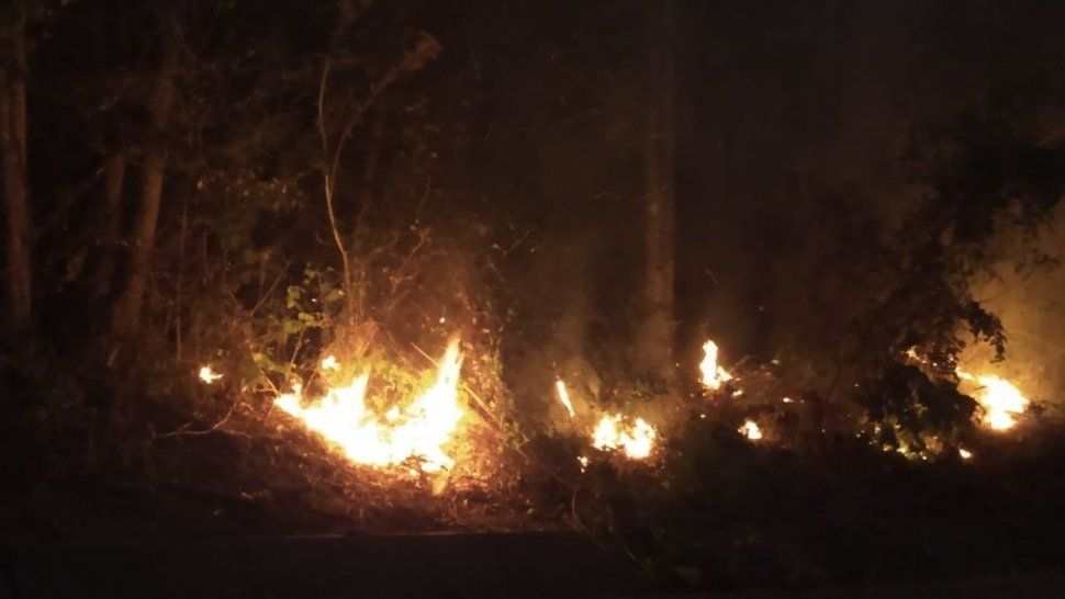 Fuego en Calilegua
