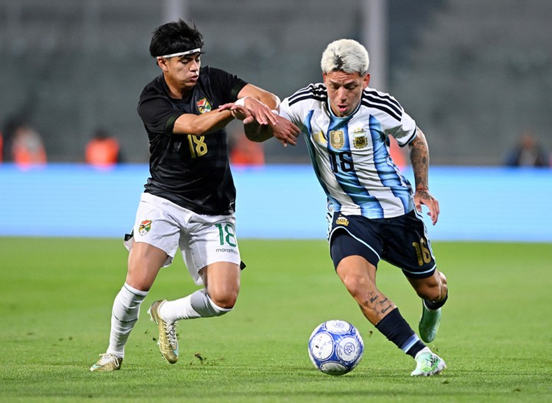 La Selección Argentina venció a Bolivia.