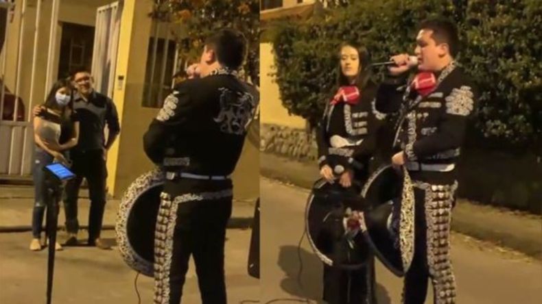 Joven llevó serenata a su pareja con canción de Dragon Ball y se hizo viral.