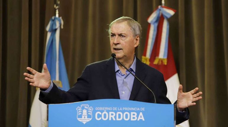 Juan Schiaretti - gbernador de Córdoba