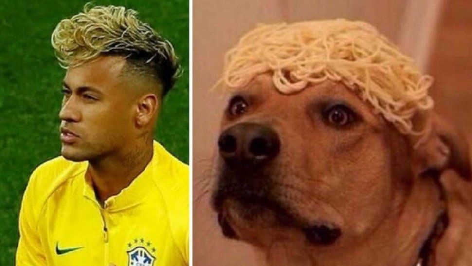 Neymar estrenó peinado y estallaron los memes en las redes
