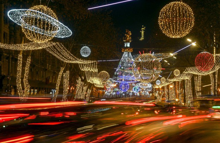 Decoraciones en Tbilisi, Georgia