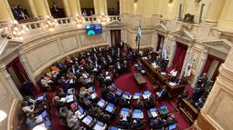 Sesión. El Senado durante el debate del proyecto de ley que pretende reformar el Consejo de la Magistratura.