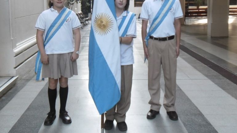 Bandera de ceremonia - Imagen alusiva