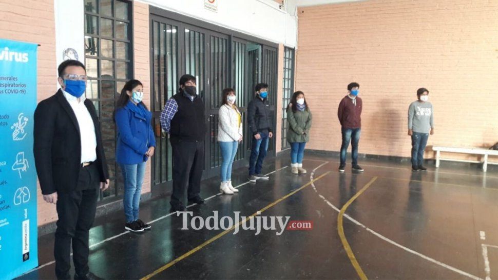 alumnos de la escuela de minas crearon un prototipo de desinfeccion 