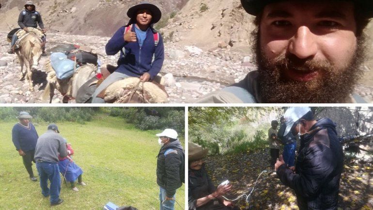 Parte del grupo que emprendió esta gira médica por diferentes lugares de la provincia.