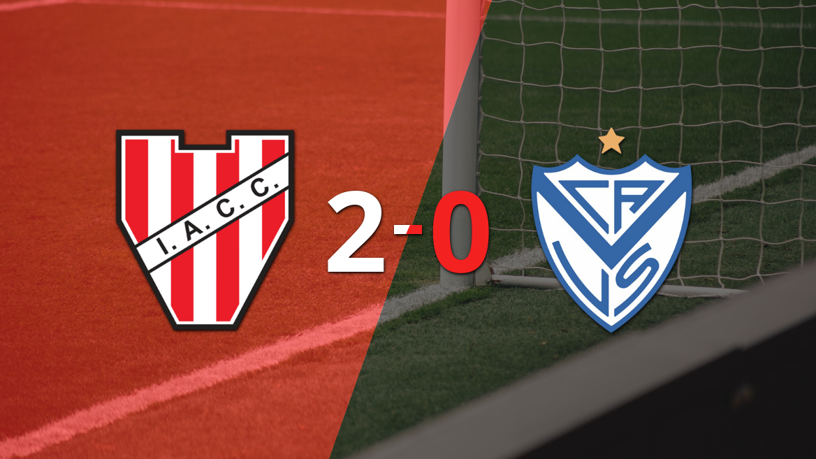 instituto le gano como anfitrion a velez por 2-0