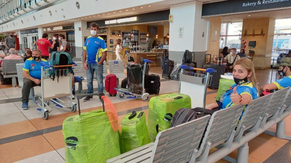 Pilotos varados - foto de Campeones