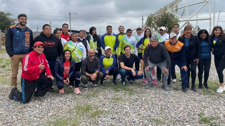 Ramiro Tejeda recorrió las instalaciones de la futura Ciudad Deportiva Ramiro Tejeda recorrió las instalaciones de la futura Ciudad Deportiva