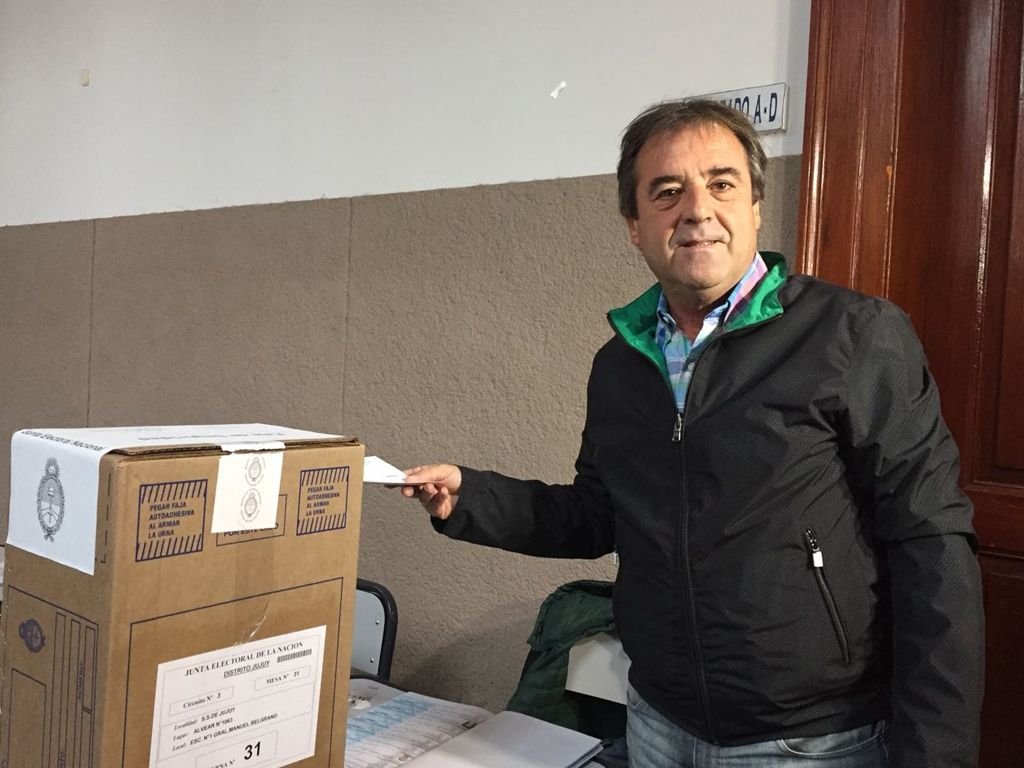 Bernsi votó temprano