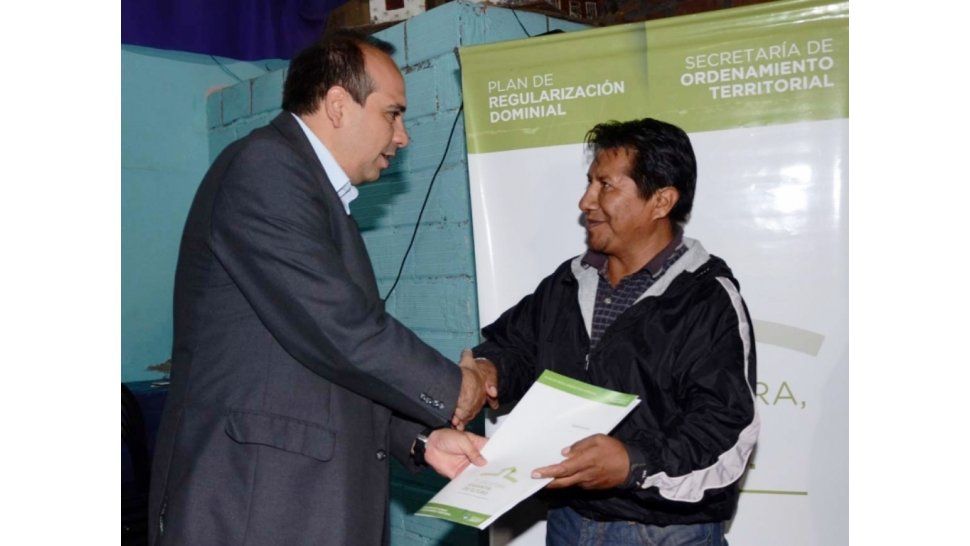 Entrega de escrituras