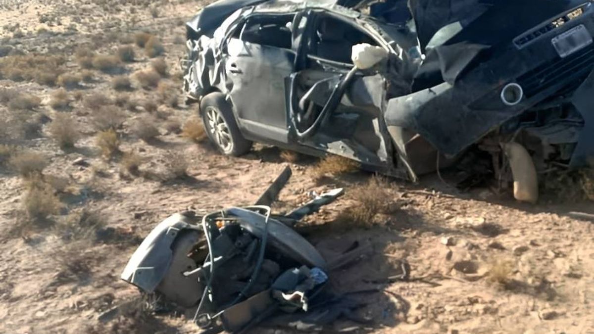 tres jóvenes murieron en un violento accidente en la Ruta Provincial 5