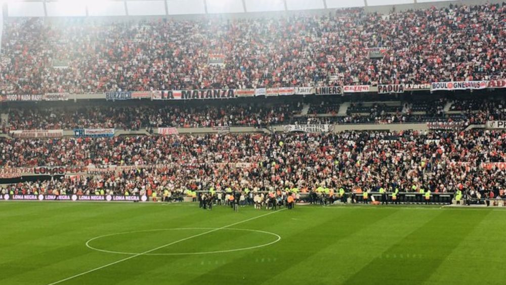 Suspendieron el partido entre River vs. Defensa y Justicia