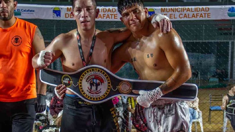FabioLópez campeón argentino de kick boxing&nbsp;