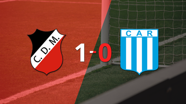 Con un solo gol, Deportivo Maipú derrotó a Racing (Cba) en el estadio Dep. Montecaseros