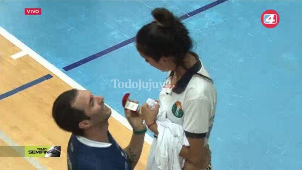Una propuesta de casamiento en el ascenso de Jujuy Voley a la Liga A1