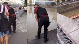 Un joven se tiró al río para buscar su mochila y se ahogó.&nbsp;