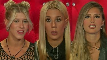 Camila Lattanzio, Lucila Villar y Julieta Poggio nominadas en Gran Hermano.