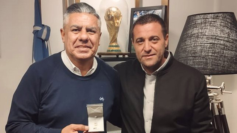 Chiqui Tapia y Pablo Toviggino. Chiqui Tapia y Pablo Toviggino.