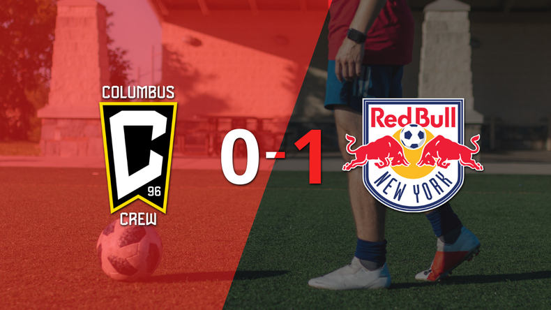 Solitario gol le da triunfo 1-0 a New York Red Bulls sobre Columbus Crew