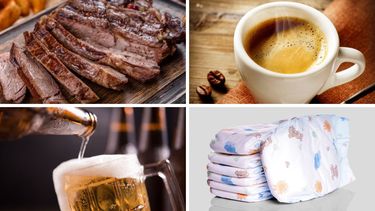 ¿Qué alimentos y bebidas subieron más en diciembre en Argentina?