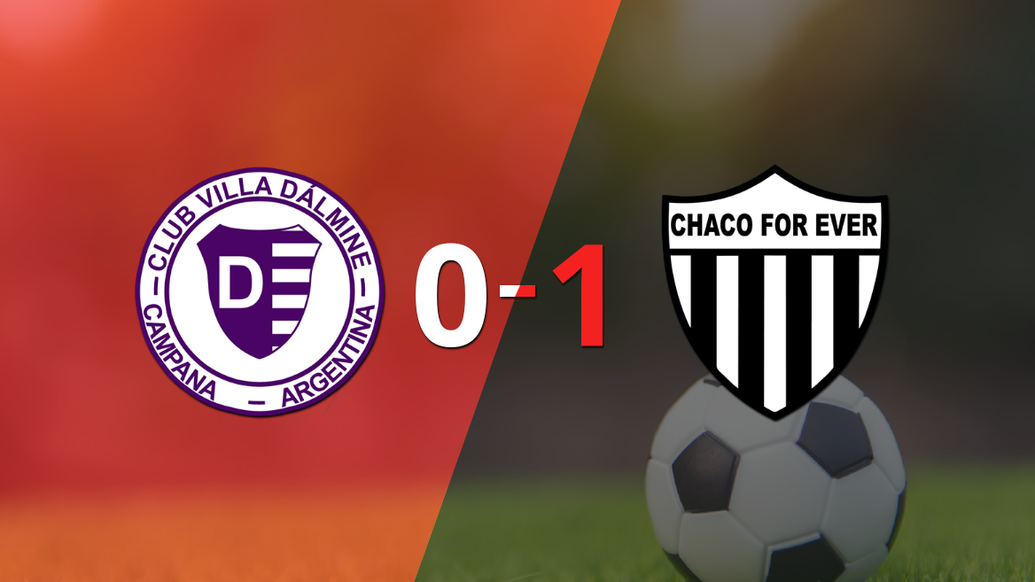 villa dalmine cayo en casa frente a chaco for ever 1-0
