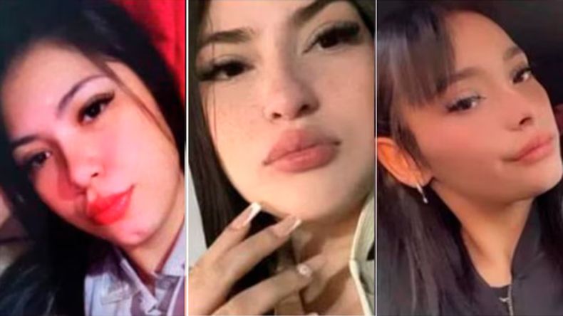 Brenda del Castillo, Morena Verdi y Lara Gutiérrez.