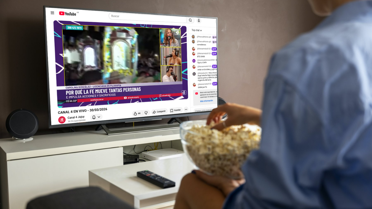 canal 4 de jujuy, entre los canales de tv mas vistos en youtube a nivel nacional