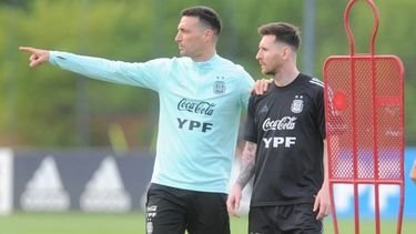 En conferencia, Lionel Scaloni habló sobre la salud de Lionel Messi.&nbsp;