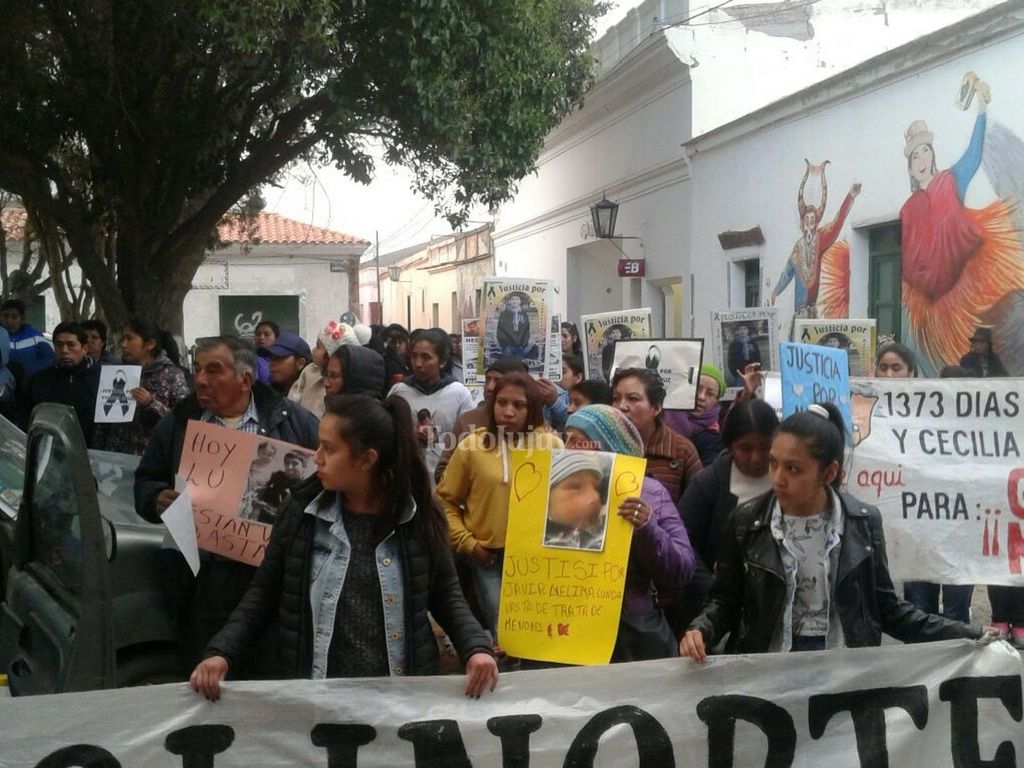 Marcha en Humahuaca