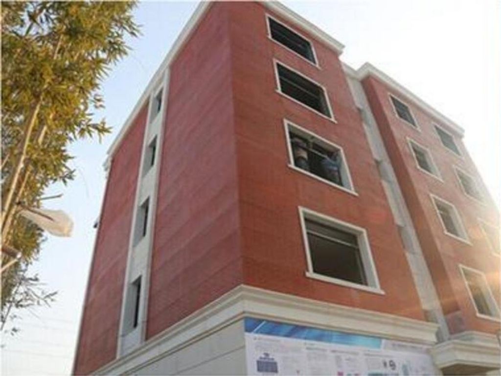 Edificio chino creado por impresora 3D
