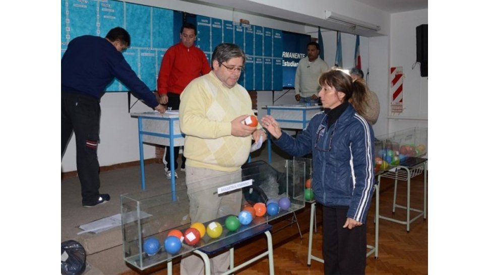 Sorteo de Intercolegiales