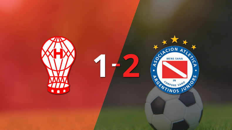 Argentinos Juniors se lo dio vuelta a Huracán y le ganó 2 a 1