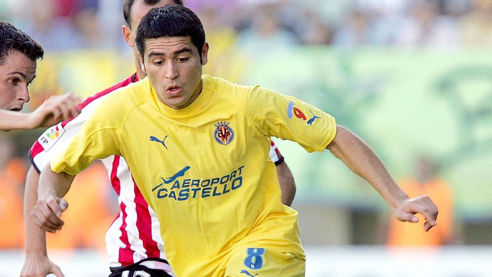 Juan Román Riquelme, el club Villarreal lo eligió el mejor jugador de la historia